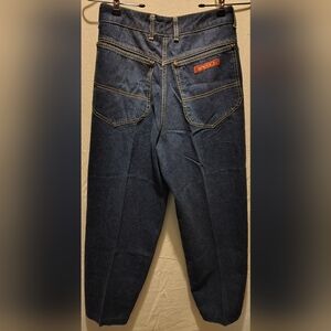 SASSON Vintage 1980's High Wasted Tapered Leg Tight Mom Jeans Size 10 (28 x 28)